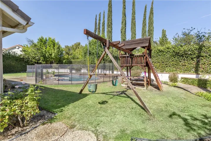 Backyard with Pool