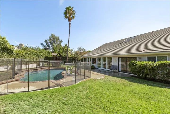 Backyard with Pool