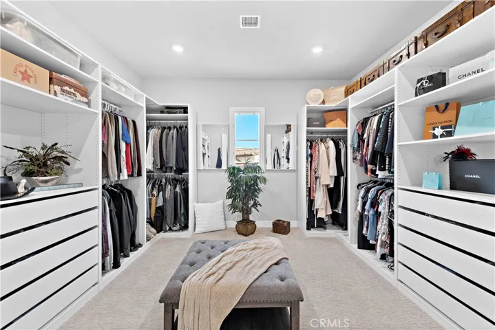 Master closet