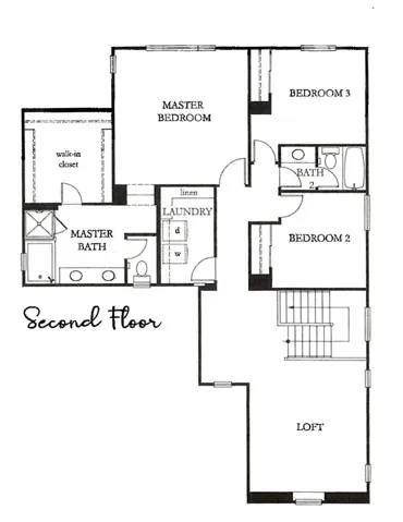 Residence 2 - Level 2 Floorplan