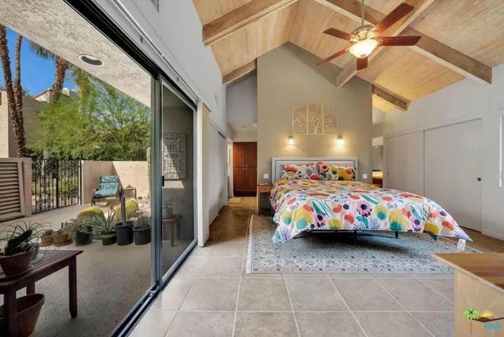 Courtyard access.