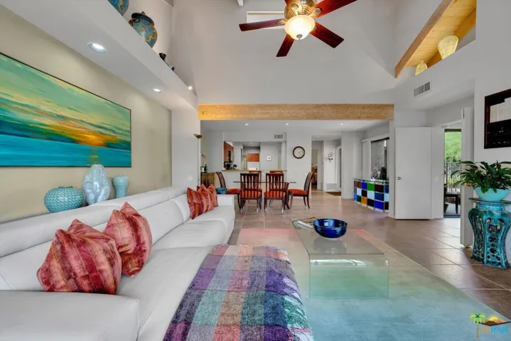 Open concept living.