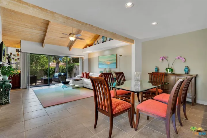 Dining area.