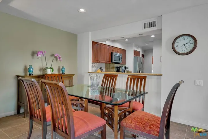 View into kitchen.