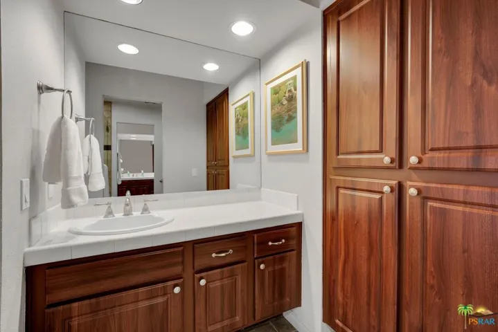 Primary bathroom station #2.