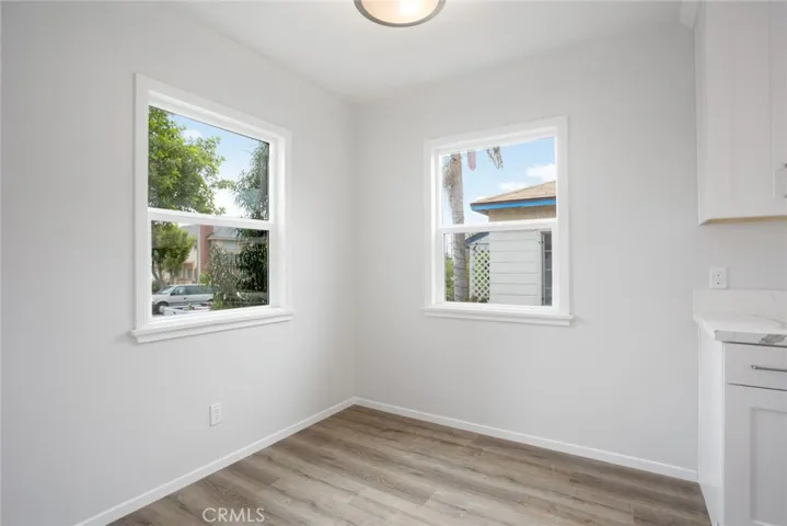 Dining area in kitchen