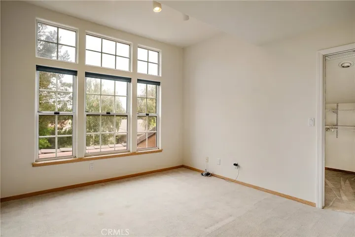 Second bedroom with walk in closet