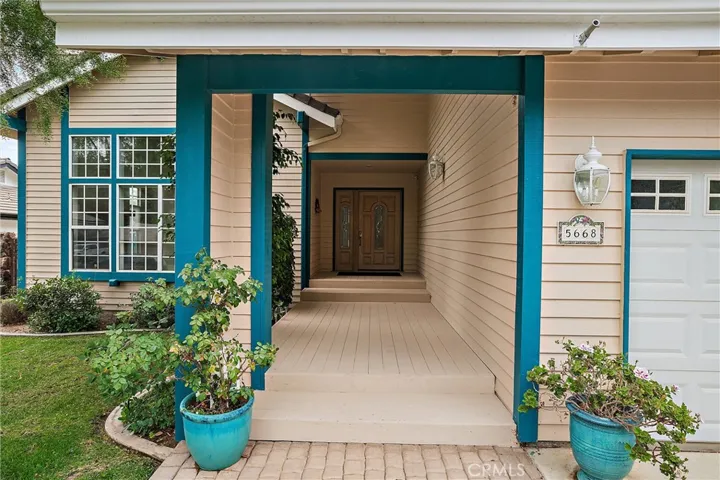 Walkway to front door