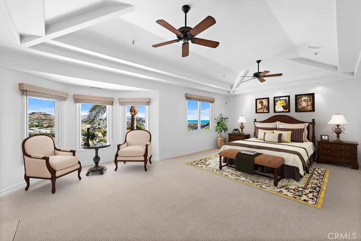 Virtual Staged Master Bedroom