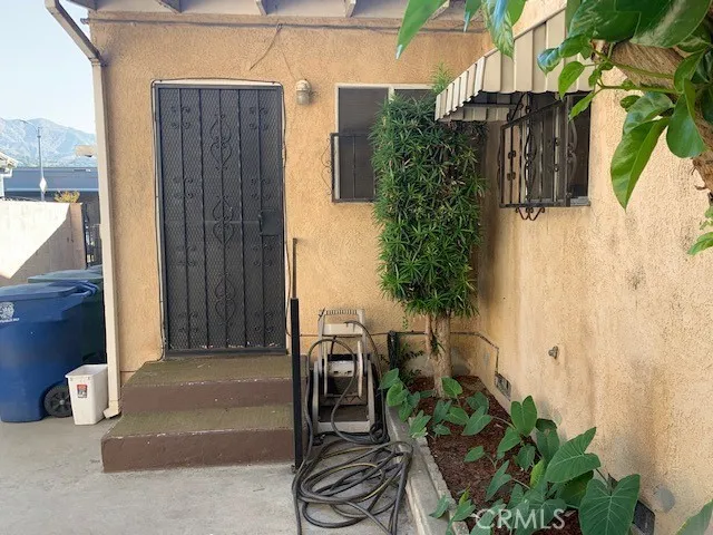 Back door to Apt. A
