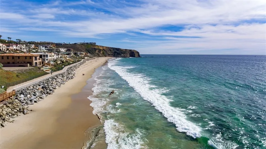 Strands Beach the north side of Headlands. Walk on the sand or the walking trail.