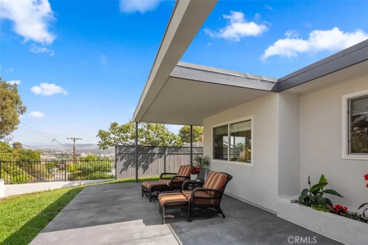 Located on a single loaded street with only 10 homes. Sit on your private patio and enjoy breezes and valley view in peace, quiet and privacy. Front portico was redone and house exterior painted in 2021.