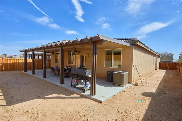 Beautiful rear patio