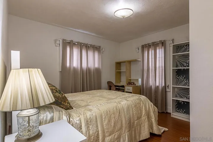 1st bedroom on east side. 12x12.