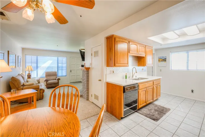 Dining Area Open to Living Rom & Kitchen