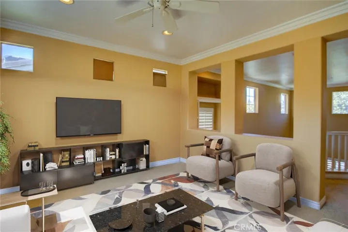 Upstairs Bonus Room - Virtually staged to give different look and feel