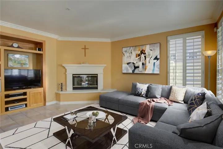 Family Room - Virtually staged to give different look and feel