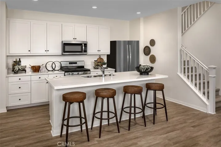 Kitchen of model home used for representational purposes only.