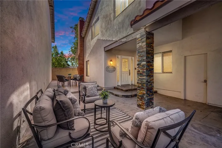 Enjoy evenings in your private outdoor area