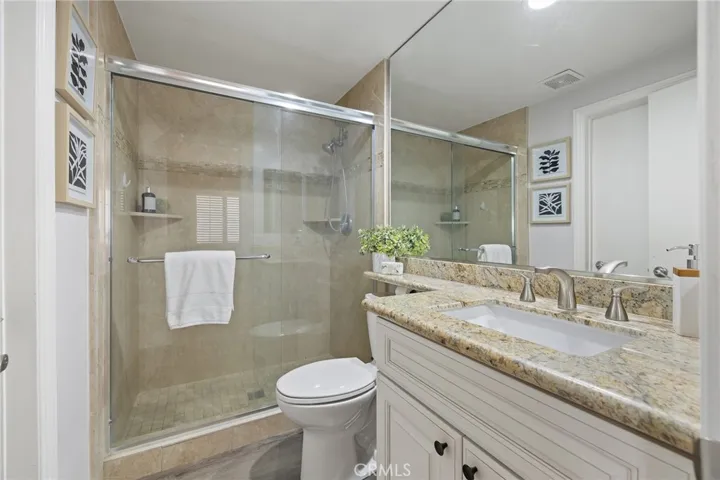 Updated ensuite bathroom