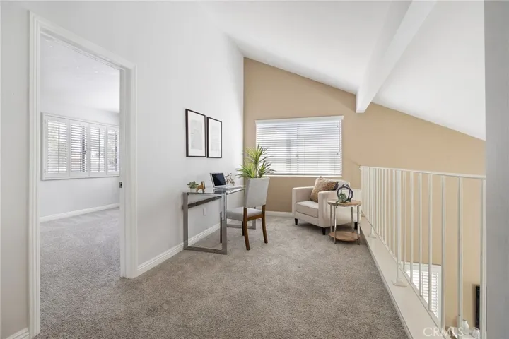 Upstairs loft area