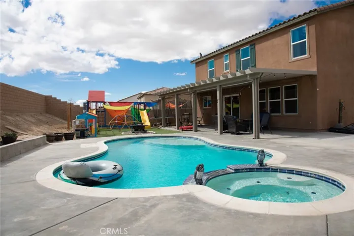 Pool and Jacuzzi
