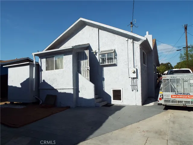 Back of front house