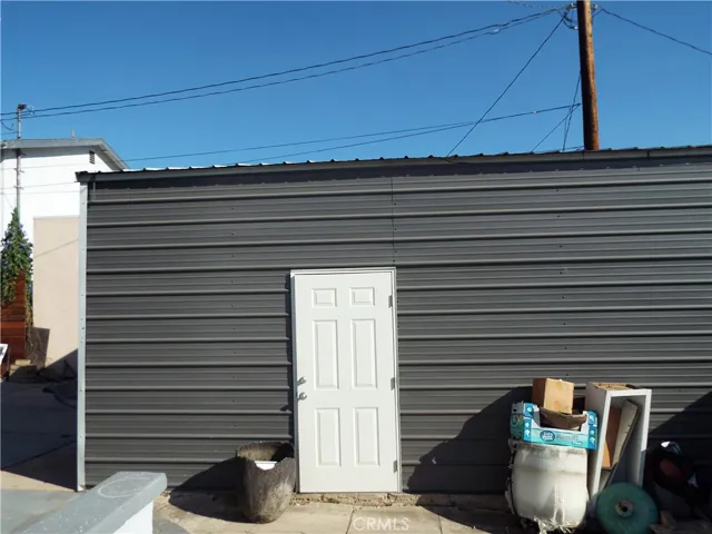 Side of Garage