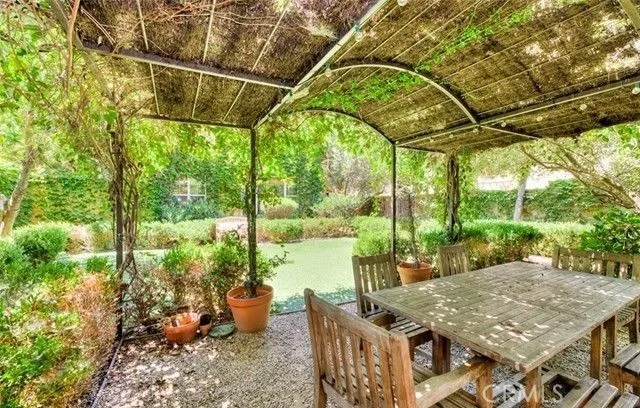 Idyllic back yard