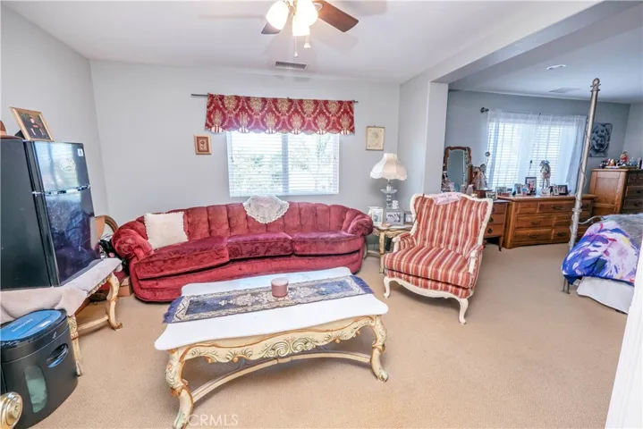 Sitting area upstairs Master Suite