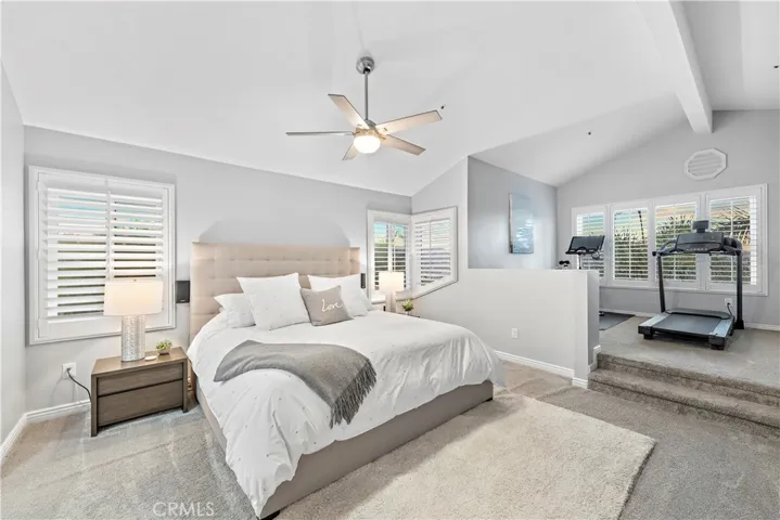 Spacious master retreat