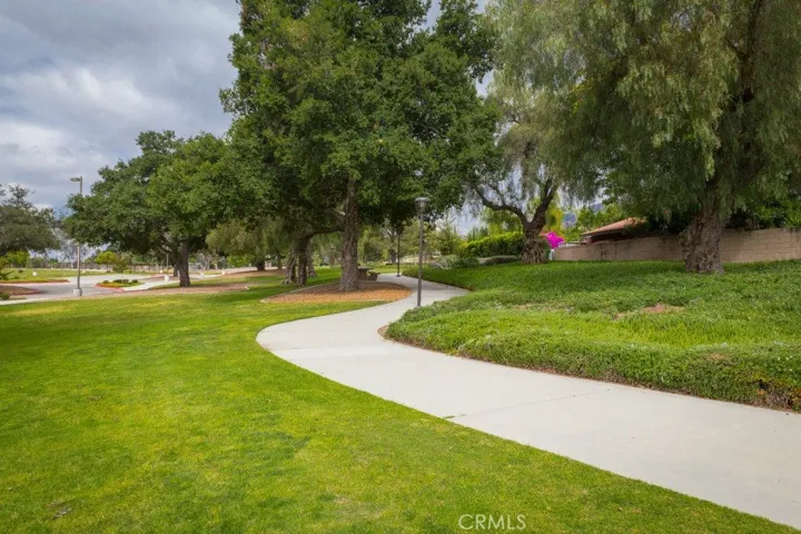 Walking pathway at San Antonio Park.