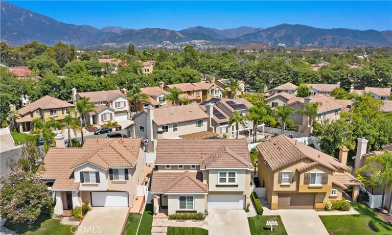 Notice how the home behind is set back so this offers more privacy for you.