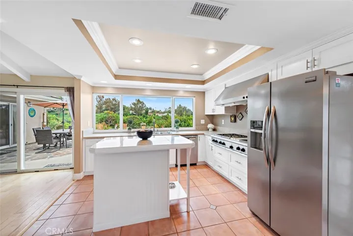 upgraded kitchen with island