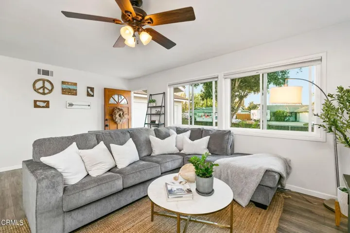 Living room entrance view