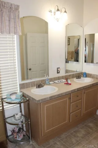 View of vanity area in master bath