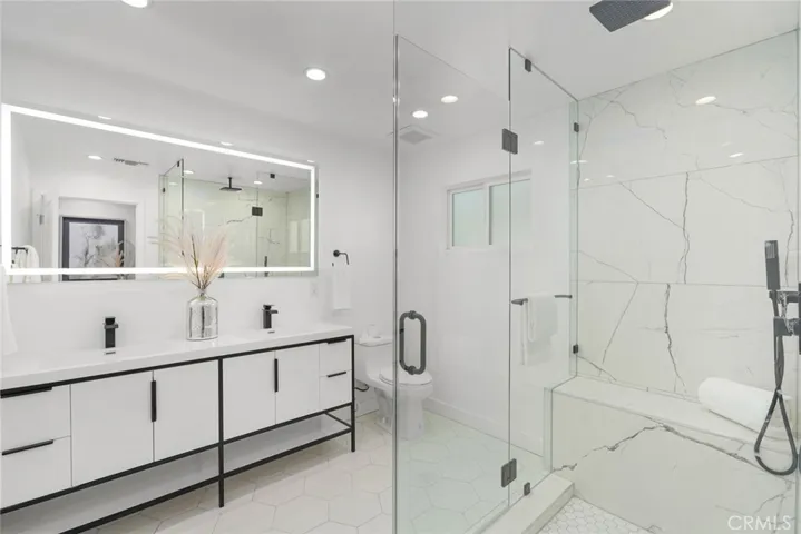 Chic Master Bath w/ All Modern finishes