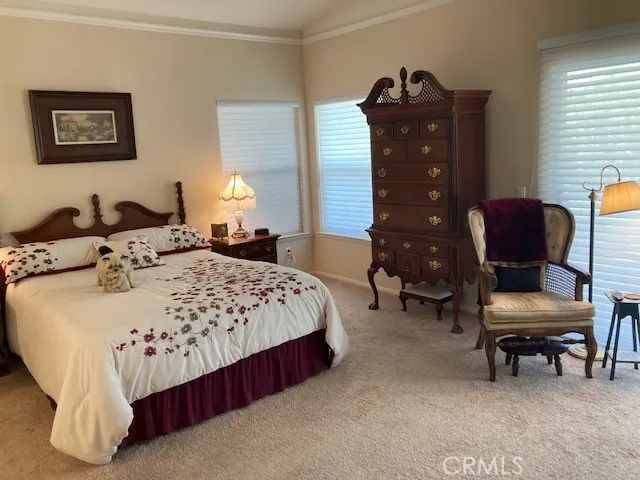 Primary bedroom is very large.