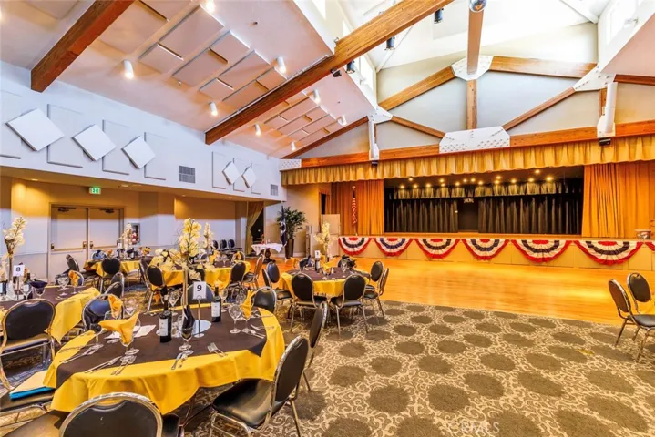 Clubhouse grand ballroom.