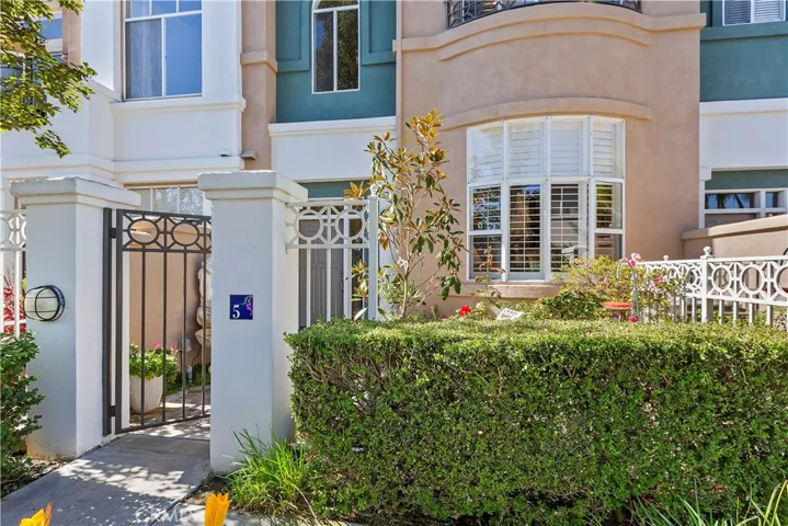 Gated Front Courtyard