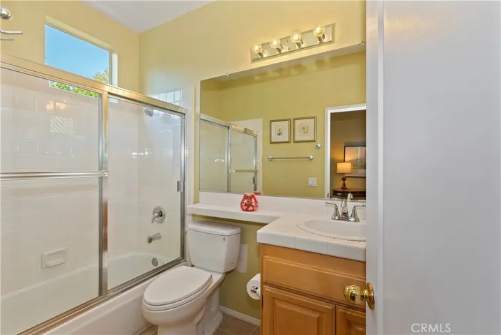 Second Bath with Shower/Tub and New Toilet