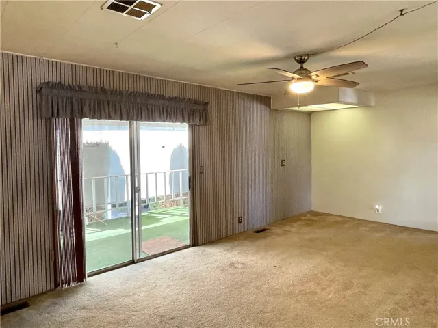 Large sliding window in family room