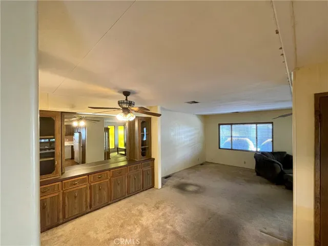 Huge living room and dining area!