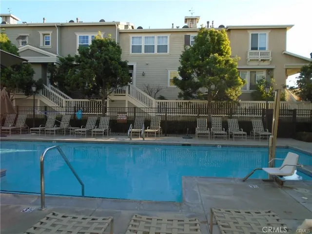 pool view from kitchen