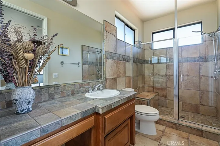 Bedroom 3 ensuite with shower and walk-in closet