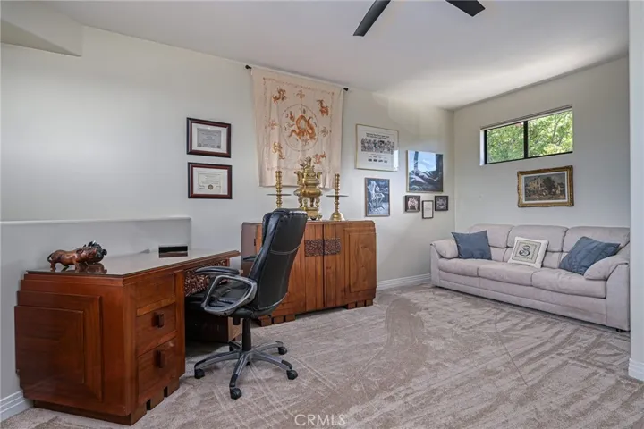 Private office/loft on 2nd level