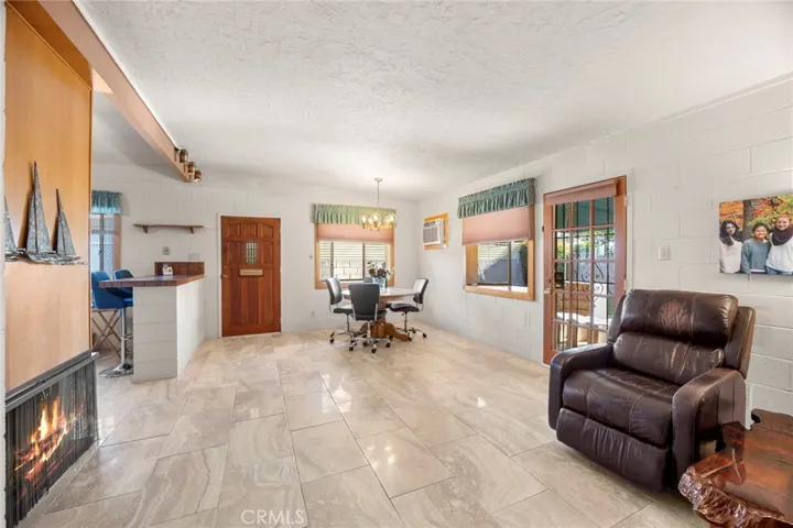 Family Room and Dining Area