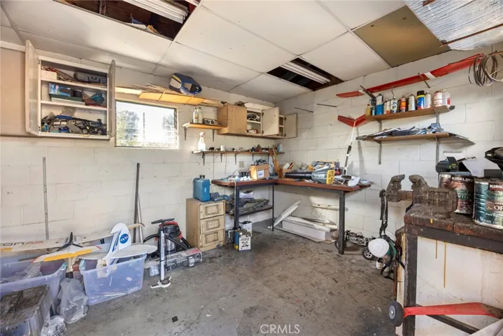 Interior of Workshop