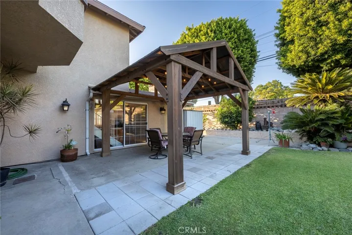 Rear Patio