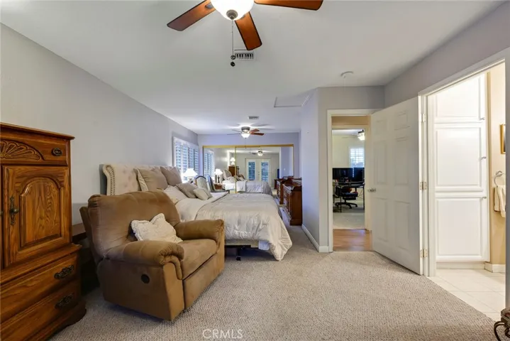 Main Floor Master Bedroom with Sitting Area & Ensuite